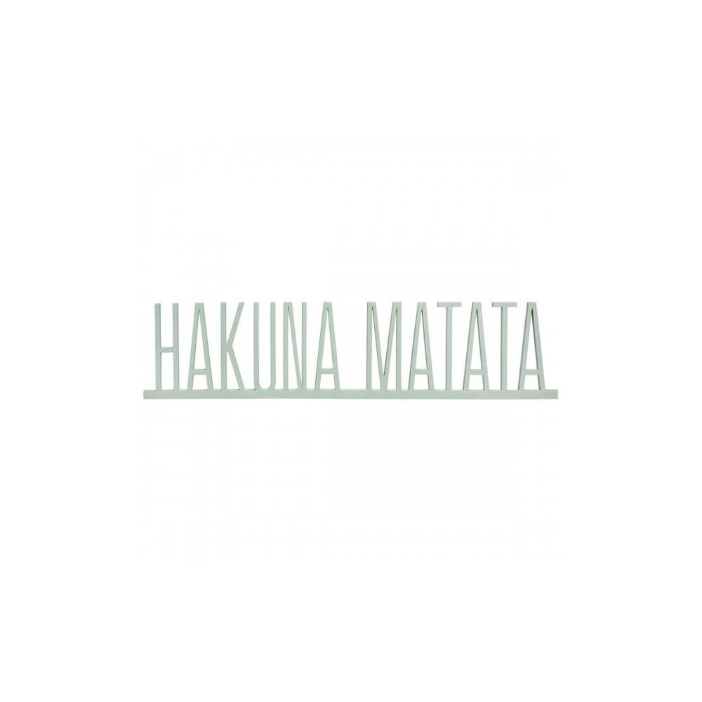 Надпис Хакуна Матата