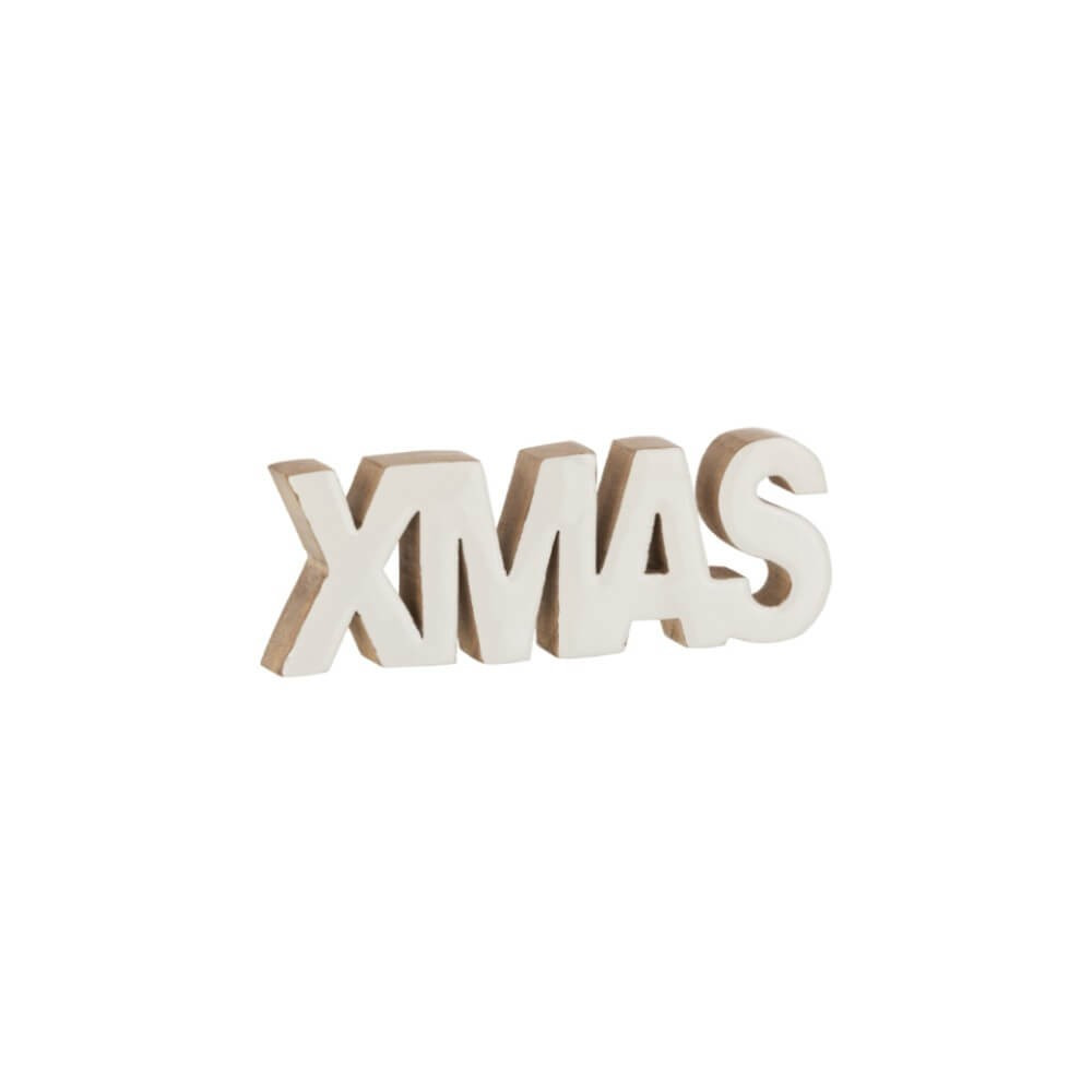 Надпис XMAS за декорация
