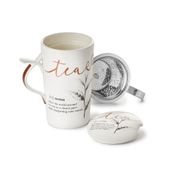 Комплект за чай Ива с чаша и цедка
