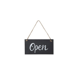 Метална табелка с надпис Open/Closed