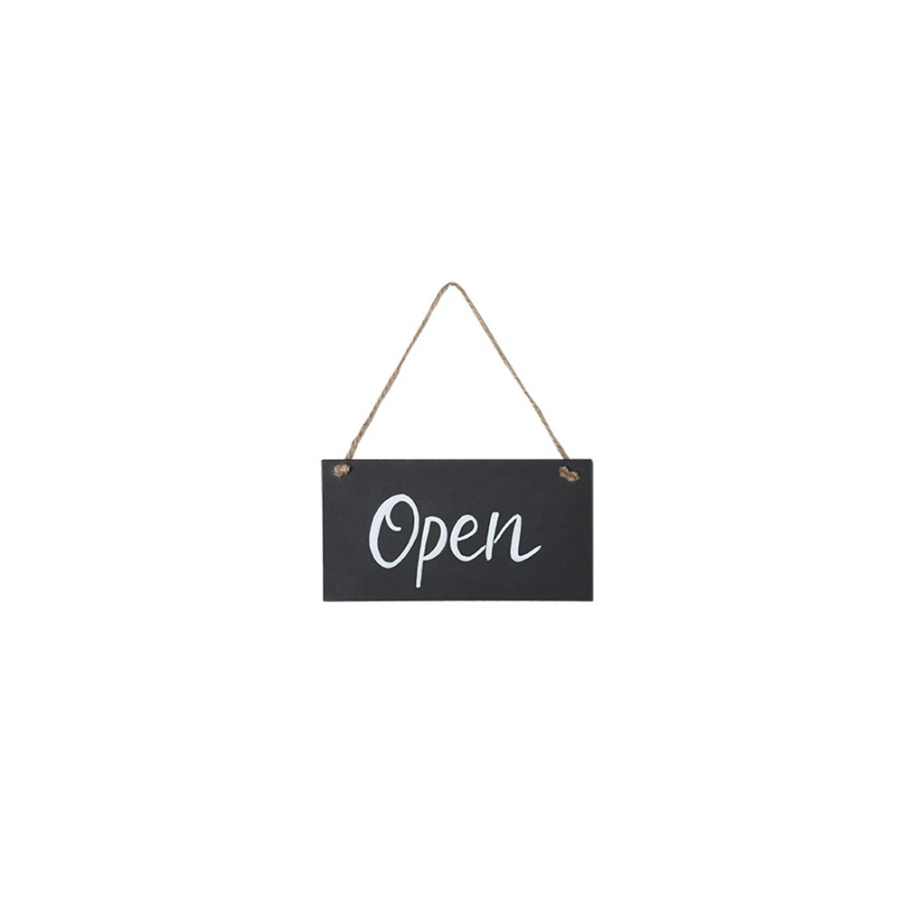 Метална табелка с надпис Open/Closed